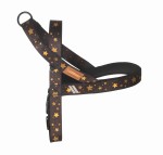 Szelki NORWESKIE stars + czarny neopren