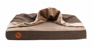 Orthopedic mattress with cave Luna brown