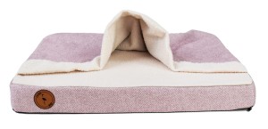 Orthopedic mattress with cave Luna pink