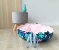 okrągłe legowisko dla psa i kota - Tropic Lauren design 2.jpg