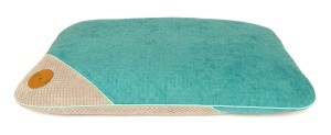 Cushion FRIDA 70cm x 50cm tufted turquoise