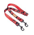 Double dog leash splitter 2 cm - hexagon