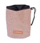 Tread bag 15cm x 13cm beige oxford