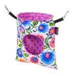Feeder for rodents and rabbits łowickie + purple minky