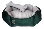 Bed Diana 55 x 50 cm green velvet