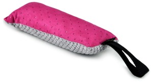 Zabawka FUN 25cm x 7cm różowa pikowana