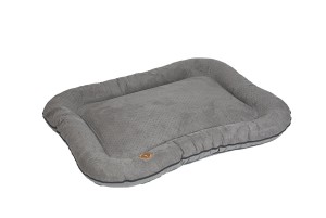Bed RICO 100cm x 80cm tufted gray