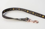 Short Leash 2cm x 150cm stars GOLD