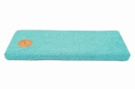 Windowsill CLEO 50cm x 20cm tufted turquoise