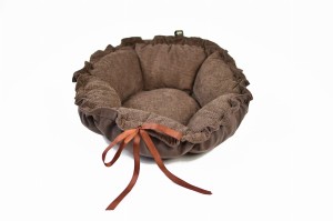 Bed DAISY brown + brown structure
