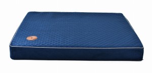 Orthopedic Mattress Hector quilted navy blue