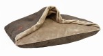 Cave NEL brown structure + minky cappuccino