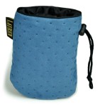 Tread bag 15cm x 13cm tufted navy