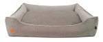 Sofa CEZAR tufted gray