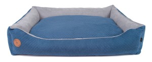 Sofa CEZAR tufted navy