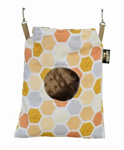 Paśnik dla gryzoni honey + cappuccino minky
