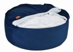 Pouf Bona navy 90x30 cm