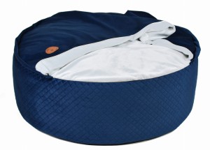 Pouf Bona navy 90x30 cm