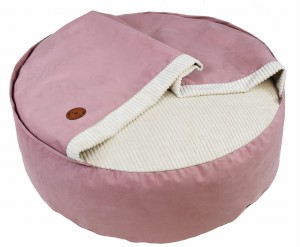 Pouf Bona pink 90x30 cm