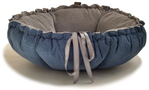 Bed DAISY tufted navy
